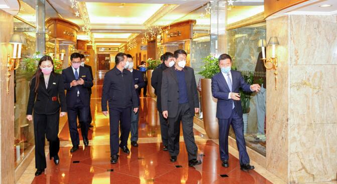 集团党委书记、董事长任丁一行 赴锦江宾馆督导检查疫情防控工作